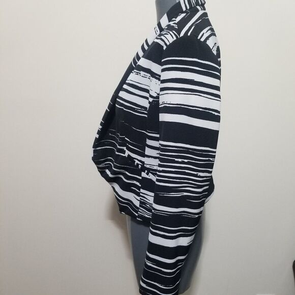 NY & Co. Light gray/black Open Jacket XS - Picture 4 of 7